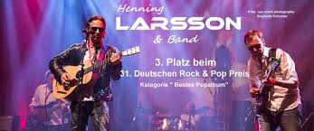 3. Platz beim Deutschen Rock- und Pop-Preis 2013 mit der Henning-Larsson-Band
